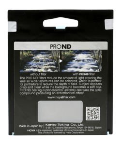 Hoya 58mm PRO ND 16 Filtre 4 stop