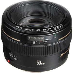Canon 50mm f/1.4 USM Lens