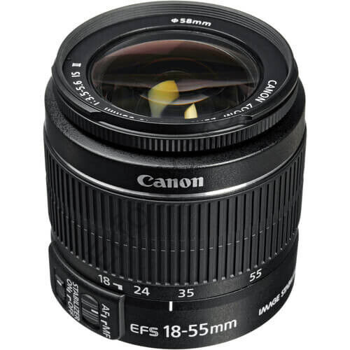 Canon EF-S 18-55mm f / 3.5-5.6 DC III Lens