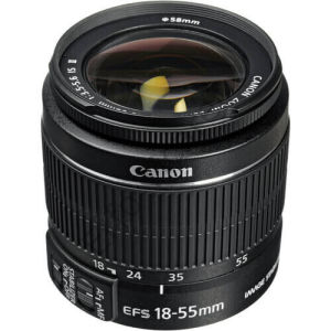 Canon EF-S 18-55mm f / 3.5-5.6 DC III Lens