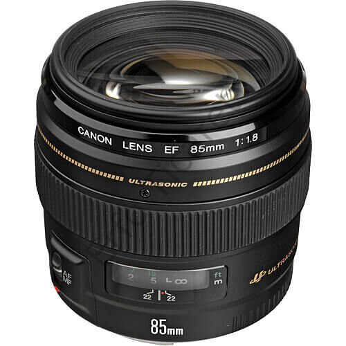 Canon EF 85mm f1.8 USM Lens