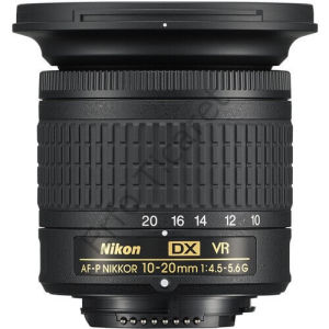 Nikon AF-P 10-20mm f/4.5-5.6G DX VR Lens