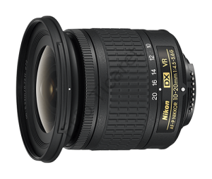Nikon AF-P 10-20mm f/4.5-5.6G DX VR Lens