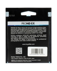 Hoya 62mm Pro ND 64 Filtre 6 stop