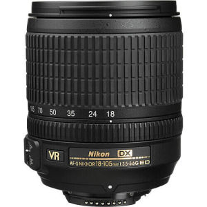 Nikon 18-105mm f3.5-5.6G ED VR AF-S DX Lens