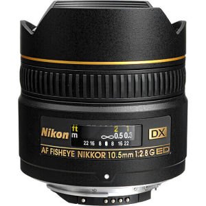 Nikon 10.5mm f2.8G ED DX Balıkgözü Lens
