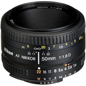 Nikon 50mm f1.8D Lens