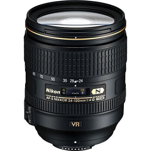 Nikon AF-S 24-120mm f4G ED VR Lens
