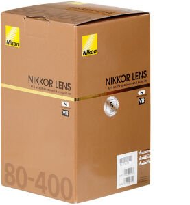 Nikon AF-S 80-400mm f4.5-5.6G ED VR Lens
