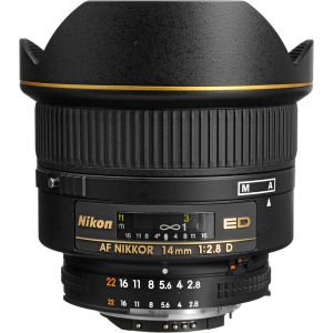 Nikon AF 14mm f2.8D ED Lens