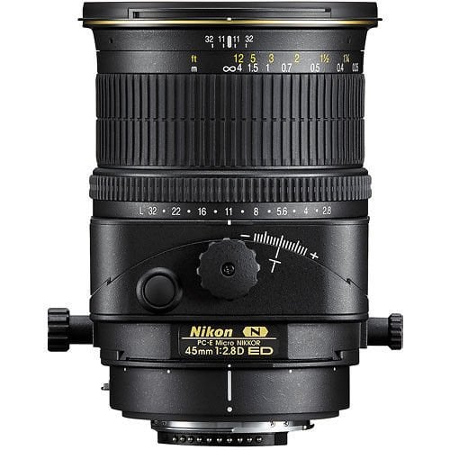 Nikon PC-E 45mm f2.8D ED Tilt-Shift Micro Lens