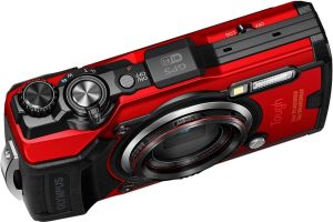 Olympus Tough TG-6 Fotoğraf Makinesi (Kırmızı)