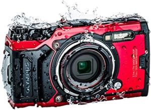 Olympus Tough TG-6 Fotoğraf Makinesi (Kırmızı)