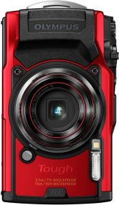 Olympus Tough TG-6 Fotoğraf Makinesi (Kırmızı)
