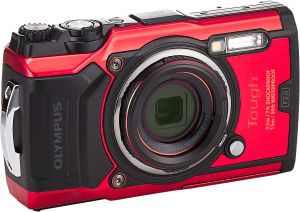 Olympus Tough TG-6 Fotoğraf Makinesi (Kırmızı)