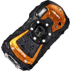 Ricoh WG-80 Digital Camera (Orange)