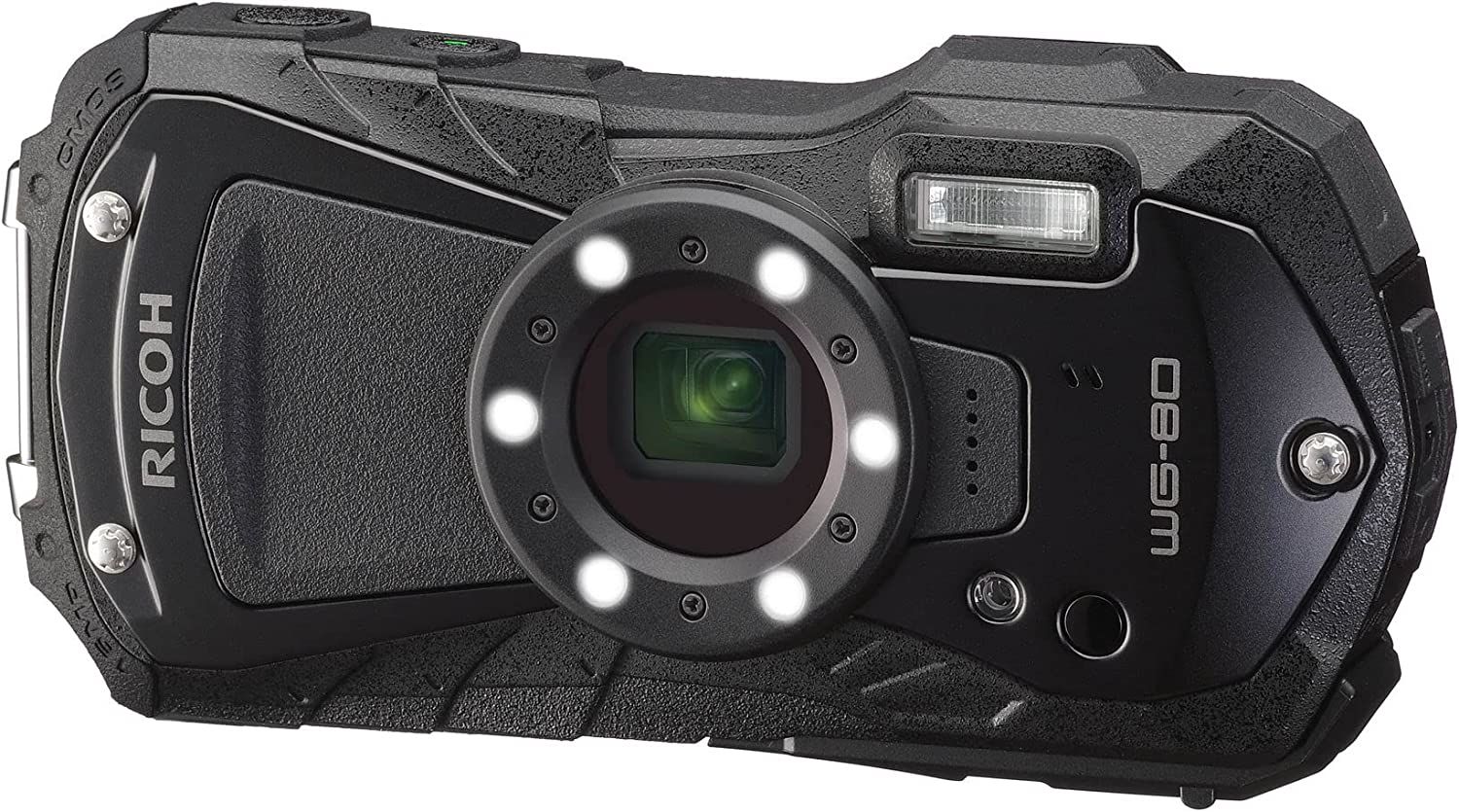 Ricoh WG-80 Digital Camera (Black)