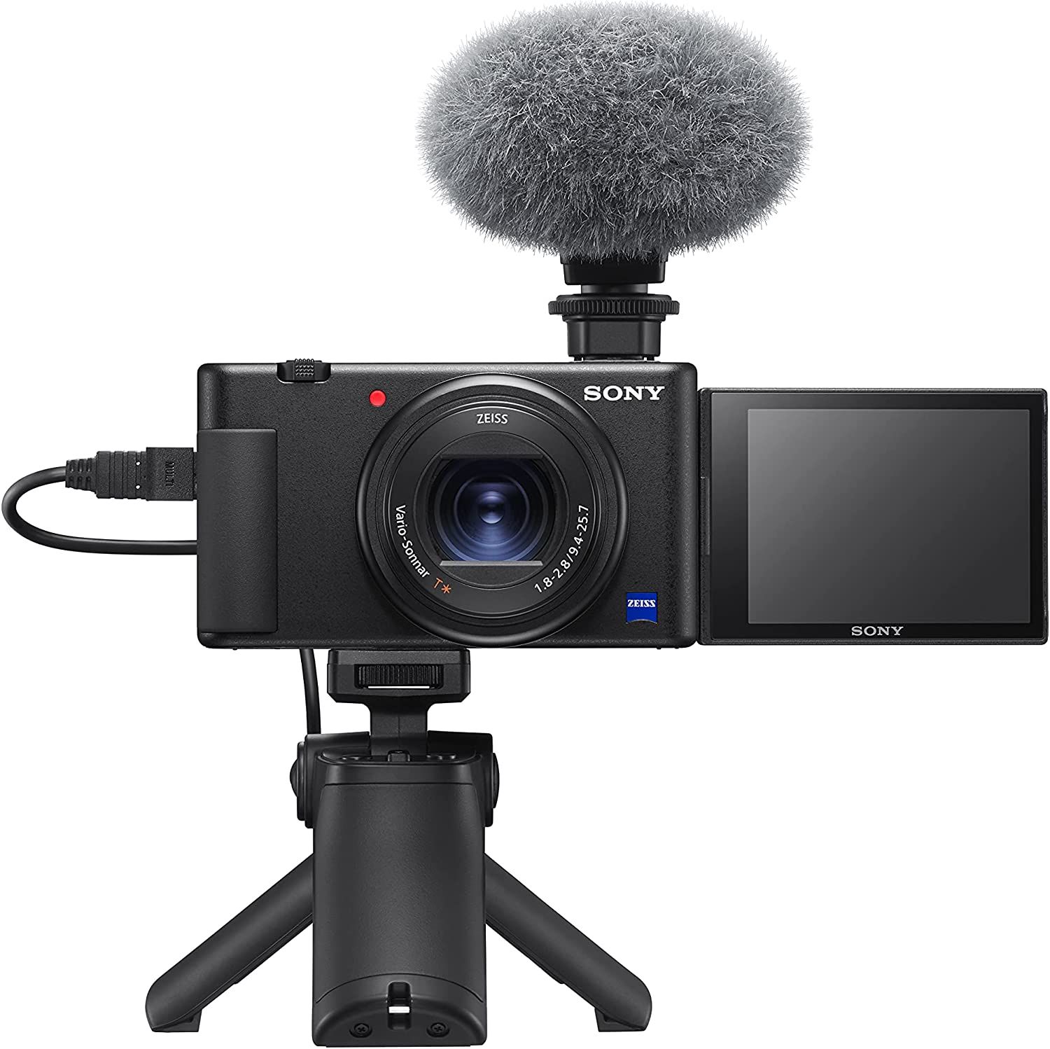 Sony ZV-1 Vlog Kamera + GP-VPT2BT Çekim Kolu