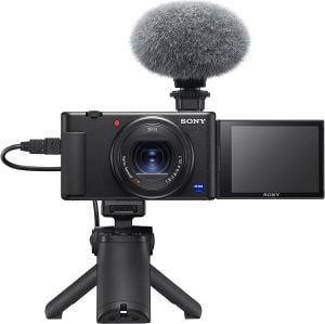 Sony ZV-1 Vlog Kamera + GP-VPT2BT Çekim Kolu