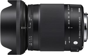 Sigma 18-300mm F3.5-6.3 DC Macro OS HSM Lens (Canon EF)