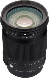 Sigma 18-300mm F3.5-6.3 DC Macro OS HSM Lens (Canon EF)