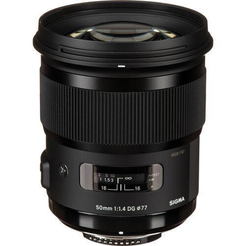 Sigma 50mm f1.4 DG HSM Art Lens (Nikon F)