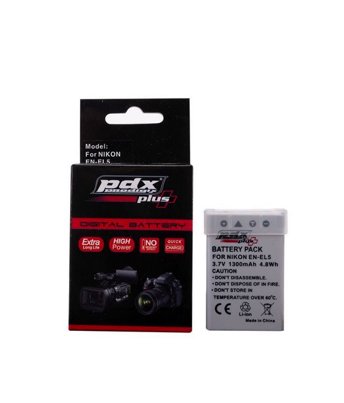 PDX Nikon EN-EL5 Batarya Pil