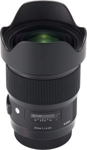 Sigma 20mm f/1.4 DG HSM Art Lens (Canon EF)
