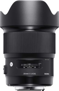 Sigma 20mm f/1.4 DG HSM Art Lens (Canon EF)