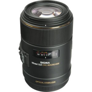 Sigma 105mm F2.8 EX DG OS HSM Macro Lens (Canon EF)