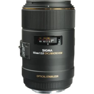 Sigma 105mm F2.8 EX DG OS HSM Macro Lens (Canon EF)