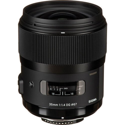 Sigma 35mm F1.4 DG HSM Art Lens (Nikon F)