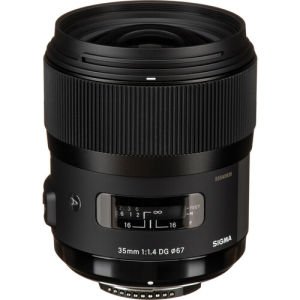 Sigma 35mm F1.4 DG HSM Art Lens (Nikon F)