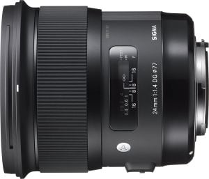 Sigma 24mm f1.4 DG HSM Art Lens (Canon EF)