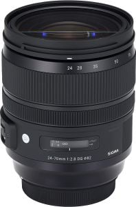 Sigma 24-70mm f2.8 DG OS HSM Art Lens (Canon EF)