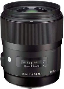 Sigma 35mm F1.4 DG HSM Art Lens (Canon EF)
