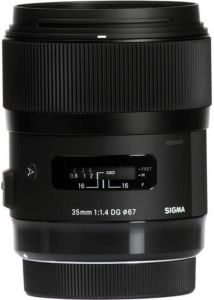 Sigma 35mm F1.4 DG HSM Art Lens (Canon EF)