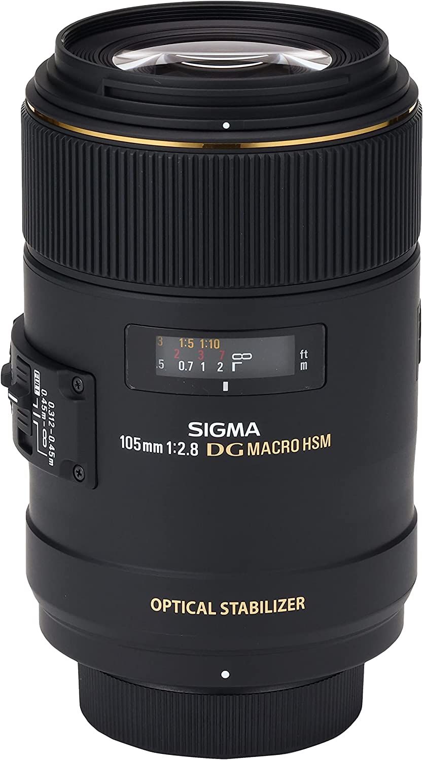 Sigma 105mm F2.8 EX DG OS HSM Macro Lens (Nikon F)