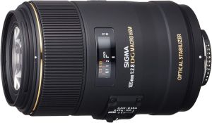 Sigma 105mm F2.8 EX DG OS HSM Macro Lens (Nikon F)