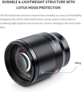 Viltrox AF 85mm F1.8 Z Lens (Nikon Z)