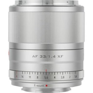 Viltrox AF 33mm f1.4 XF Lens (Fujifilm X) Sılver