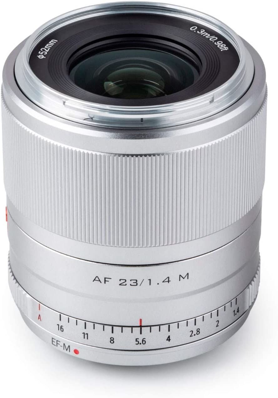 Viltrox AF 33mm F1.4 M Gümüş Lens (Canon EF-M)