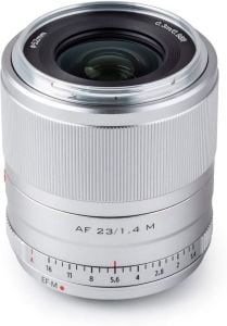 Viltrox AF 33mm F1.4 M Gümüş Lens (Canon EF-M)