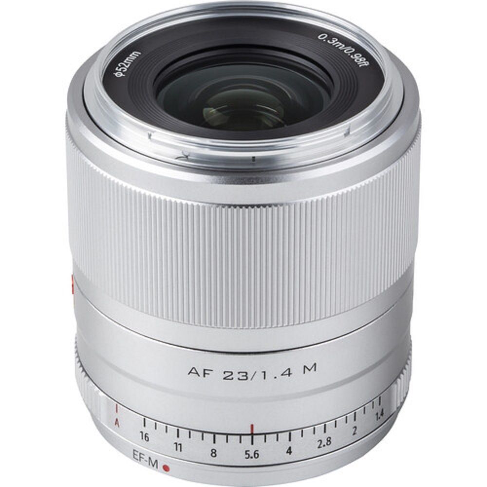 Viltrox AF 23mm f/1.4 M Gümüş Lens (Canon EF-M)