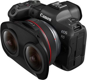 Canon RF 5.2mm f2.8L Dual Fisheye 3D VR Lens