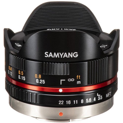 Samyang 7.5mm f/3.5 UMC Fisheye Lens (MFT Uyumlu)