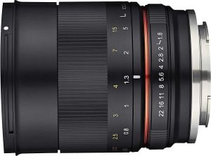 Samyang 85mm f1.8 ED UMC CS Lens (Canon M)