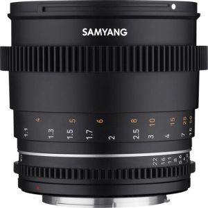Samyang 85mm T1.5 VDSLR MK2 Cine Lens (Sony E)