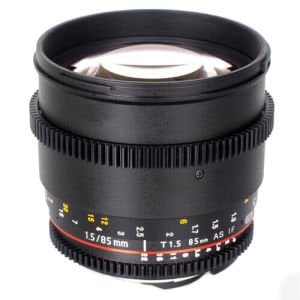 Samyang 85mm T1.5 VDSLR MK2 Cine Lens (Sony E)