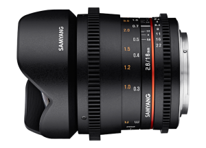 Samyang 16mm T2.6 ED AS UMC Cine Lens (Sony E)
